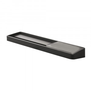 EVBR603RDXEVER Life Design Полка и полотенцедержатель 60 см с выступом - Brunt  Непрозрачный черный