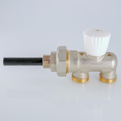 VT.022.N.E04100 Узел инжекторный для подключения радиатора Valtec 1/2" х 100 % х 3/4, "евроконус"  - Вид №4