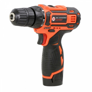 75097 Калибр Аккумуляторная дрель (Li-Ion) ДА-12-2М+