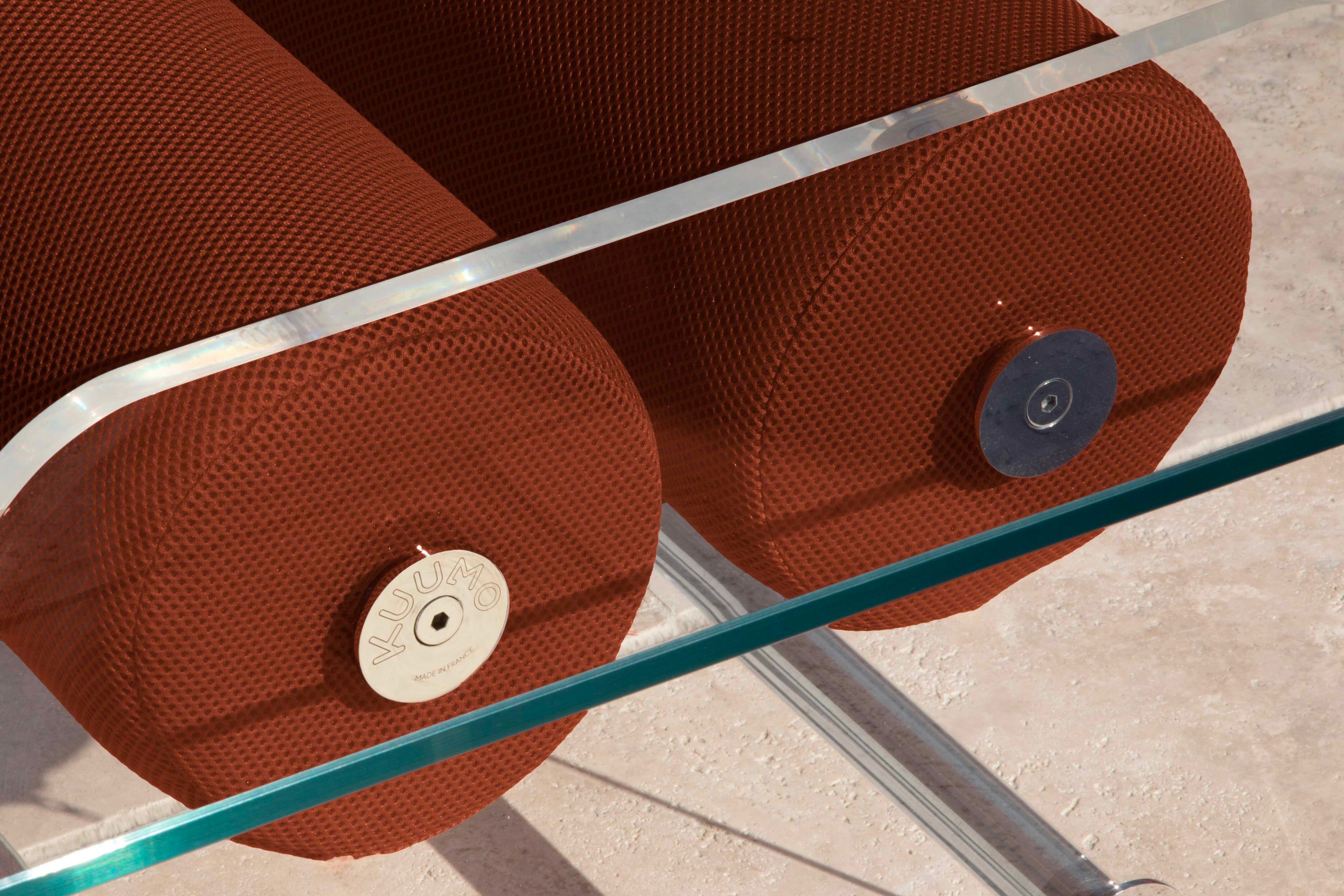 Квадратный стол из ПММА и стекла KUUMO COFFEE TABLE XL MW BROWN ARCH-00085355 - Вид №2