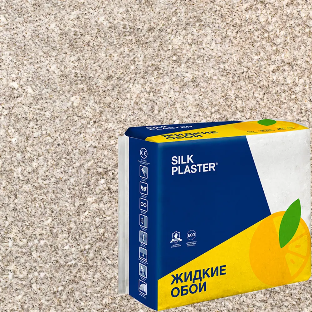 Жидкие обои Silk Plaster Absolute А222 1.05 кг цвет серо-кофейный 82736037 STLM-2167348 