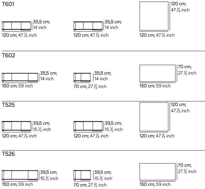 AMURA Журнальный столик из мрамора и дерева Quattropietre Am043.t525 - Вид №3