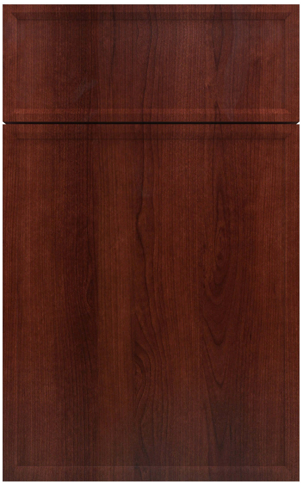 Фасады для кухни Модерн Фрезеровка «Модена» Вишня Шираз №168 SIDAK SIST318-11029