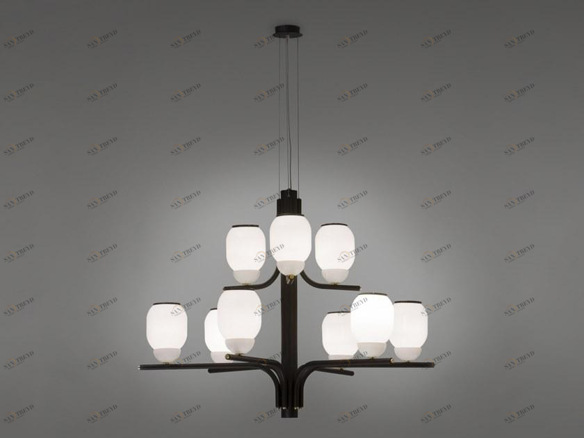 Alma light Люстра из железа и стекла  5170/09 