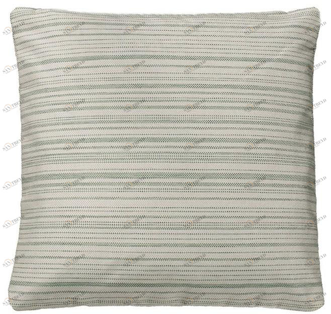 Toulemonde Bochart Подушка из полипропилена в квадратную полоску Cuscini sun-id-1469851