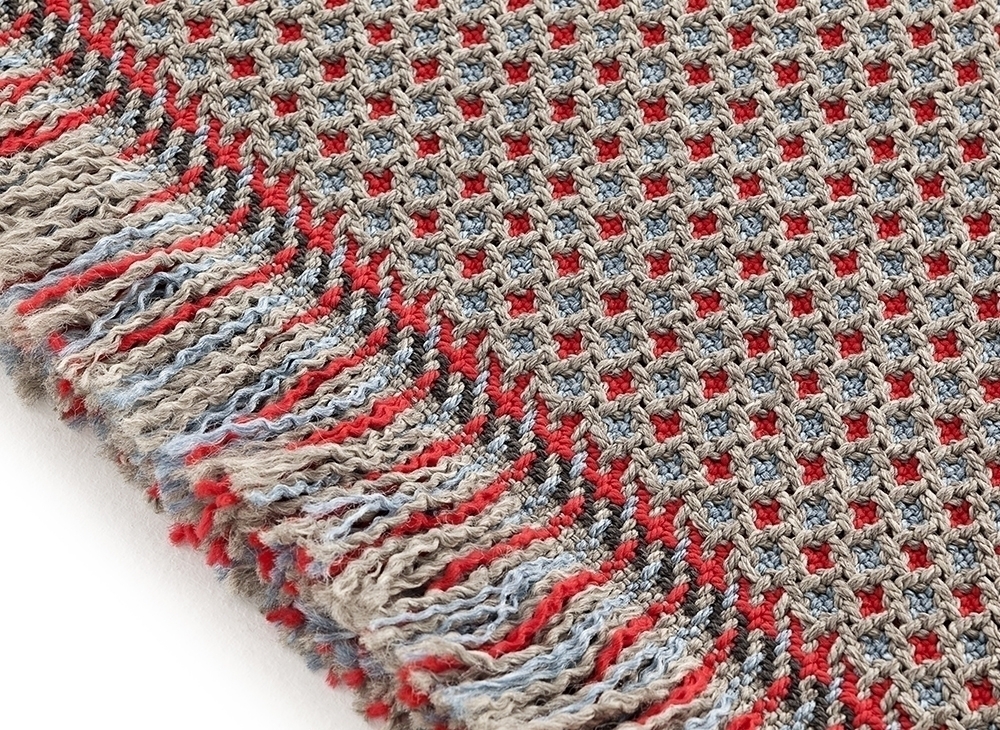 100043 Ковер GL Gofre blue 200x300 см GAN Garden Layers