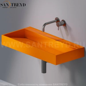 L011T1RPV4.114 Подвесная раковина настенная прямоугольная A. e T. Italia P35