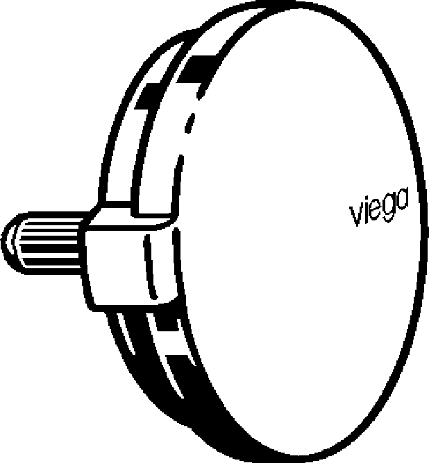 Viega Поворотная розетка 6162.12 (734602) 734 602 - Вид №1