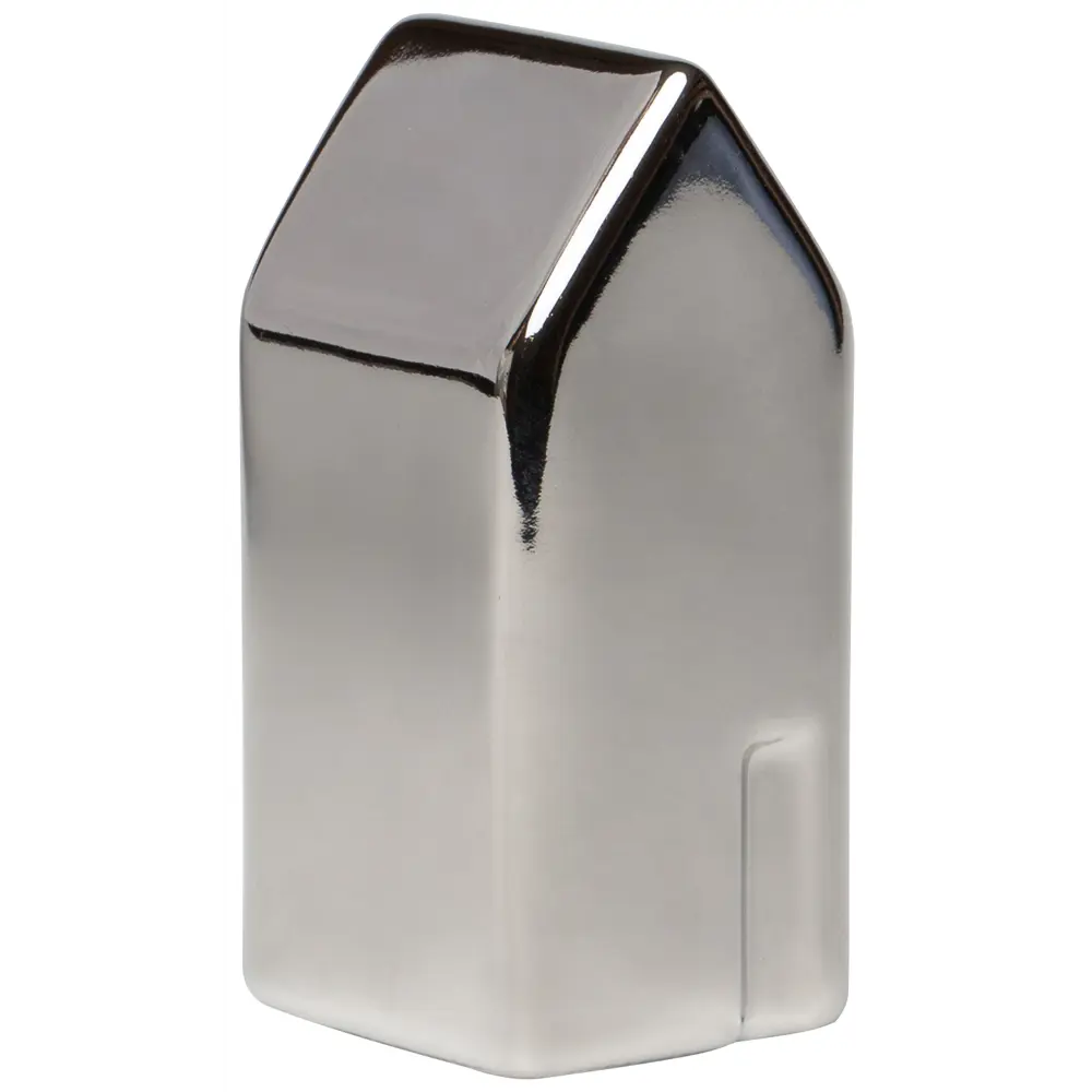 Декоративная фигура домик керамика 4.5x10 см цвет серо-белый 89399398 STLM-2097968 Santreyd  - Вид №1
