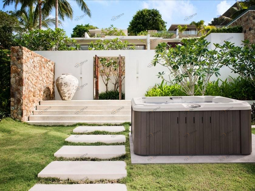 Jacuzzi® 3-х местная гидромассажная ванна на открытом воздухе J-200™ sun-id-1414980