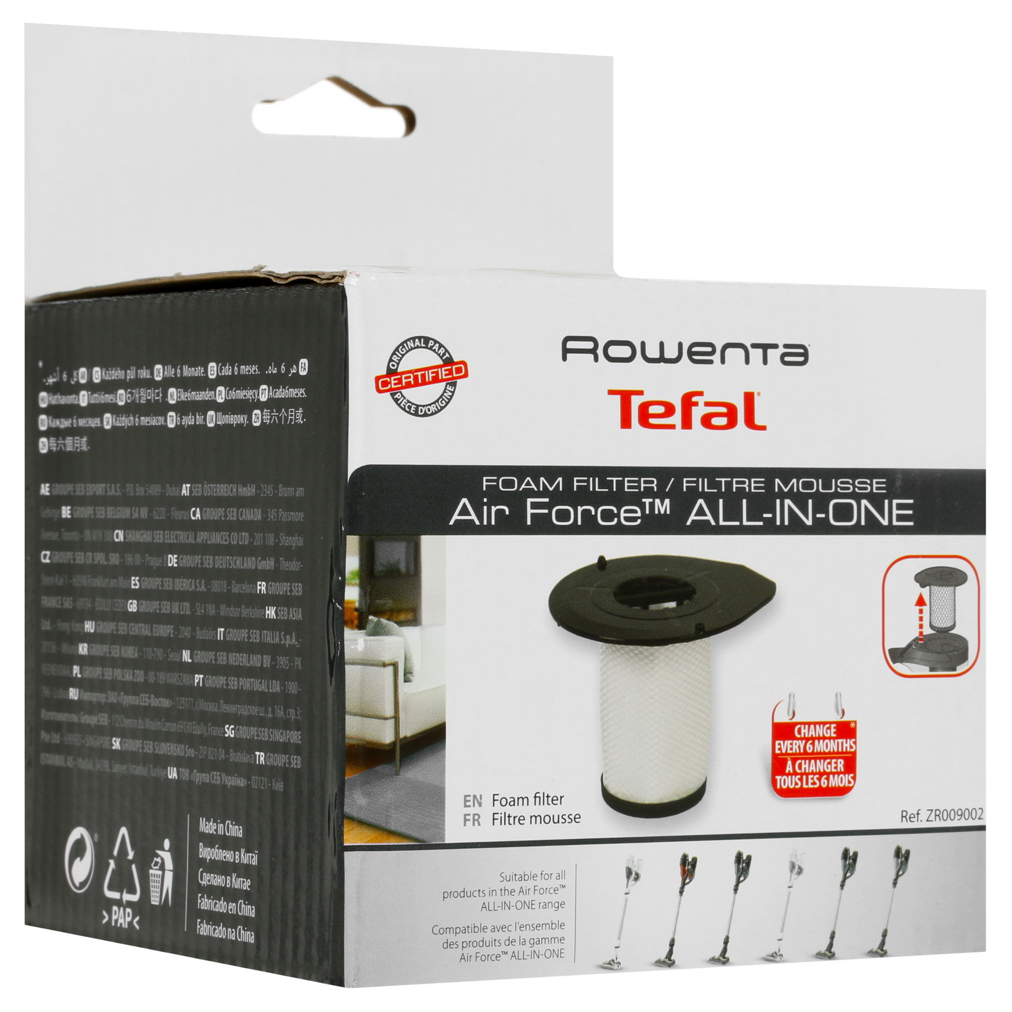 1630293 Фильтр Tefal ZR009002 STDN-0090452 - Вид №3