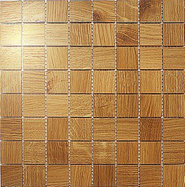 Мозаика и 3D панели из дерева Da Vinci Мозаика 8x8 034 Дуб Селект (Гладкая) 288х288 мм 1301100034 - Вид №1