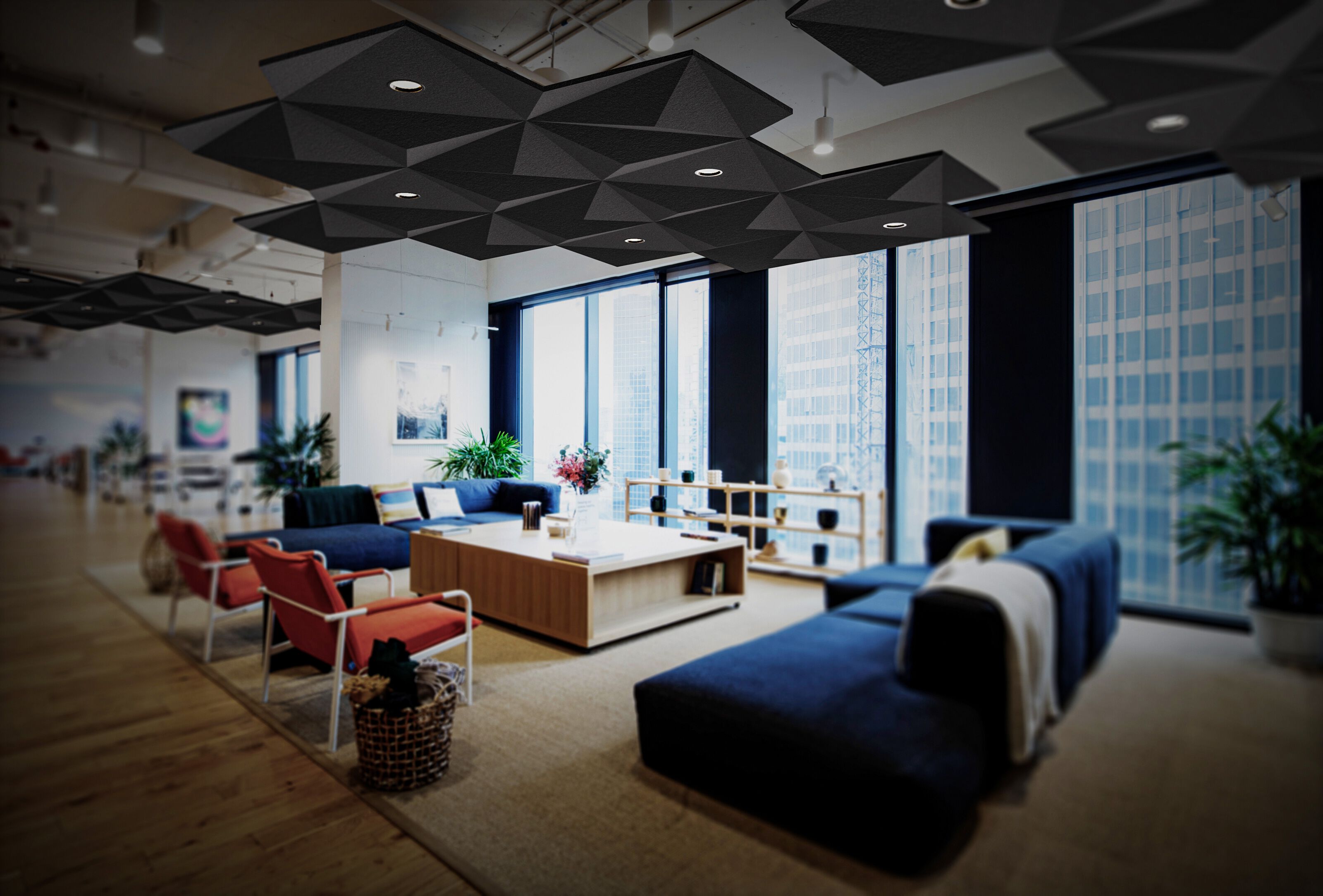 Подвесная акустическая панель ECHOJAZZ ECHOLED® ORBIT ARCH-00071977 - Вид №5