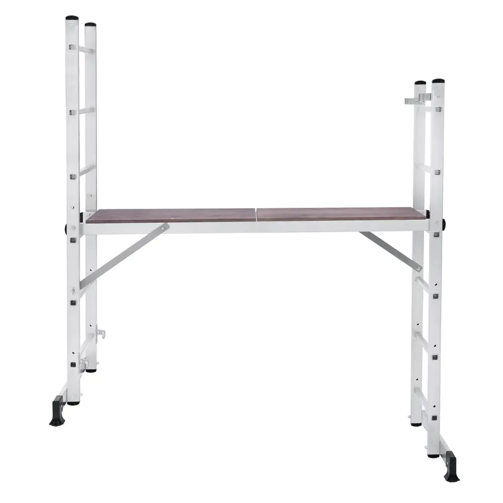 Лестница-трансформер подмости 2-секционные Kroft до 2.66 м 6 ступеней STLM-2017245 - Вид №2