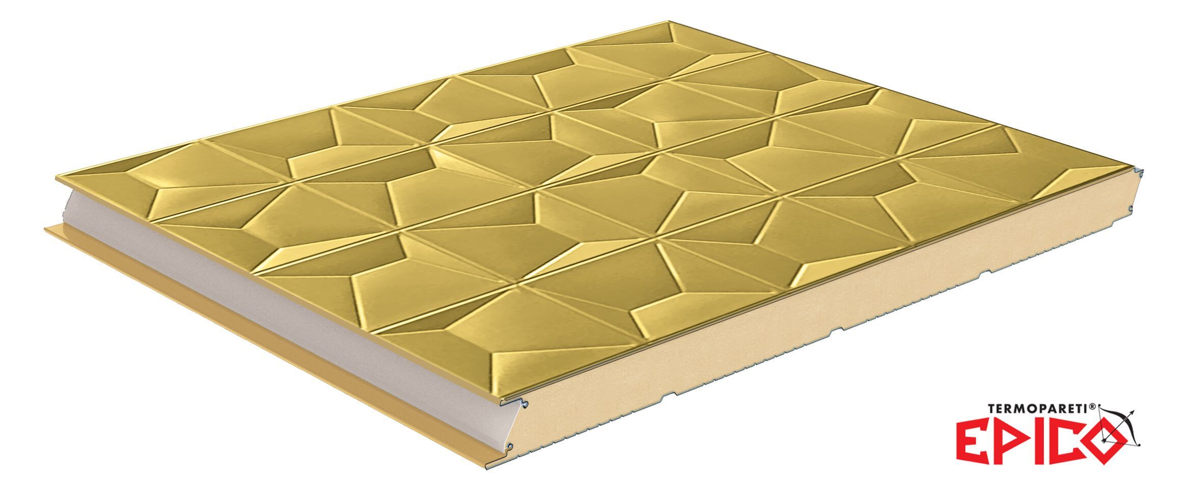 Изолированная металлическая панель для фасада ELCOM SYSTEM ТЕРМОПАРЕТЫ® ARCH-00147678 - Вид №32