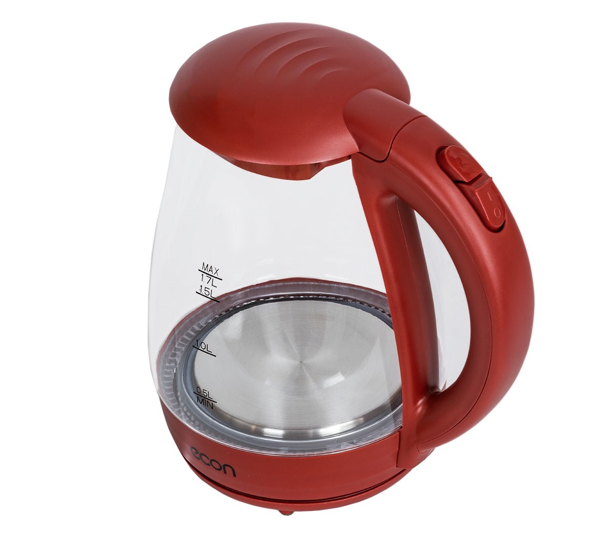 5353502 Электрочайник ECON ECO-1739KE ruby красный STDN-0120551 - Вид №3
