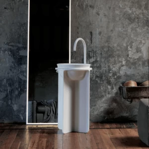 WA7 Напольная раковина стоящая круглая Falper