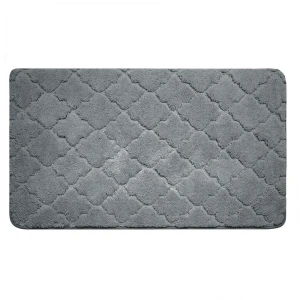 BATH PLUS Лана — коврик для ванной графитовый 70×120 см 89380467