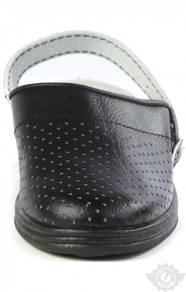61804 Туфли Сабо женские темные  Медицинская обувь размер 35 Спецодежда  - Вид №2