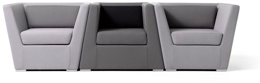 Diemme Модульное кресло из ткани с подлокотниками Double sun-id-1392440 - Вид №3