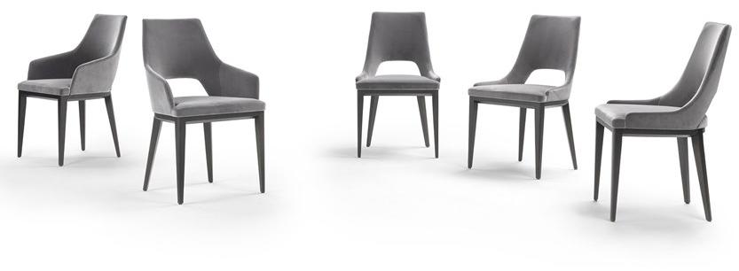 Marelli Стул из ткани с подлокотниками Grace sun-id-1424748 - Вид №1