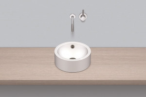 3000200400 Надставная раковина, ab.k325.2, белая, для простого ухода Alape серия K