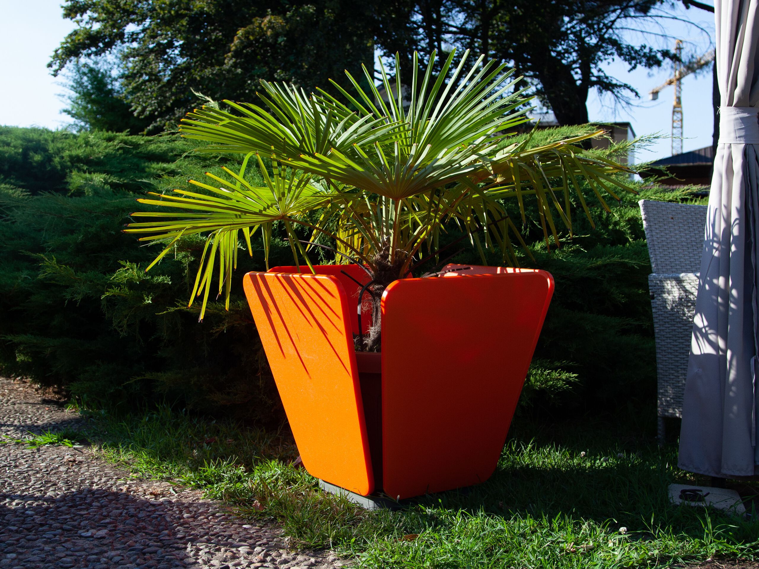 Квадратный полиэтиленовый плантатор Donye PANDORO ARCH-00064660 - Вид №2