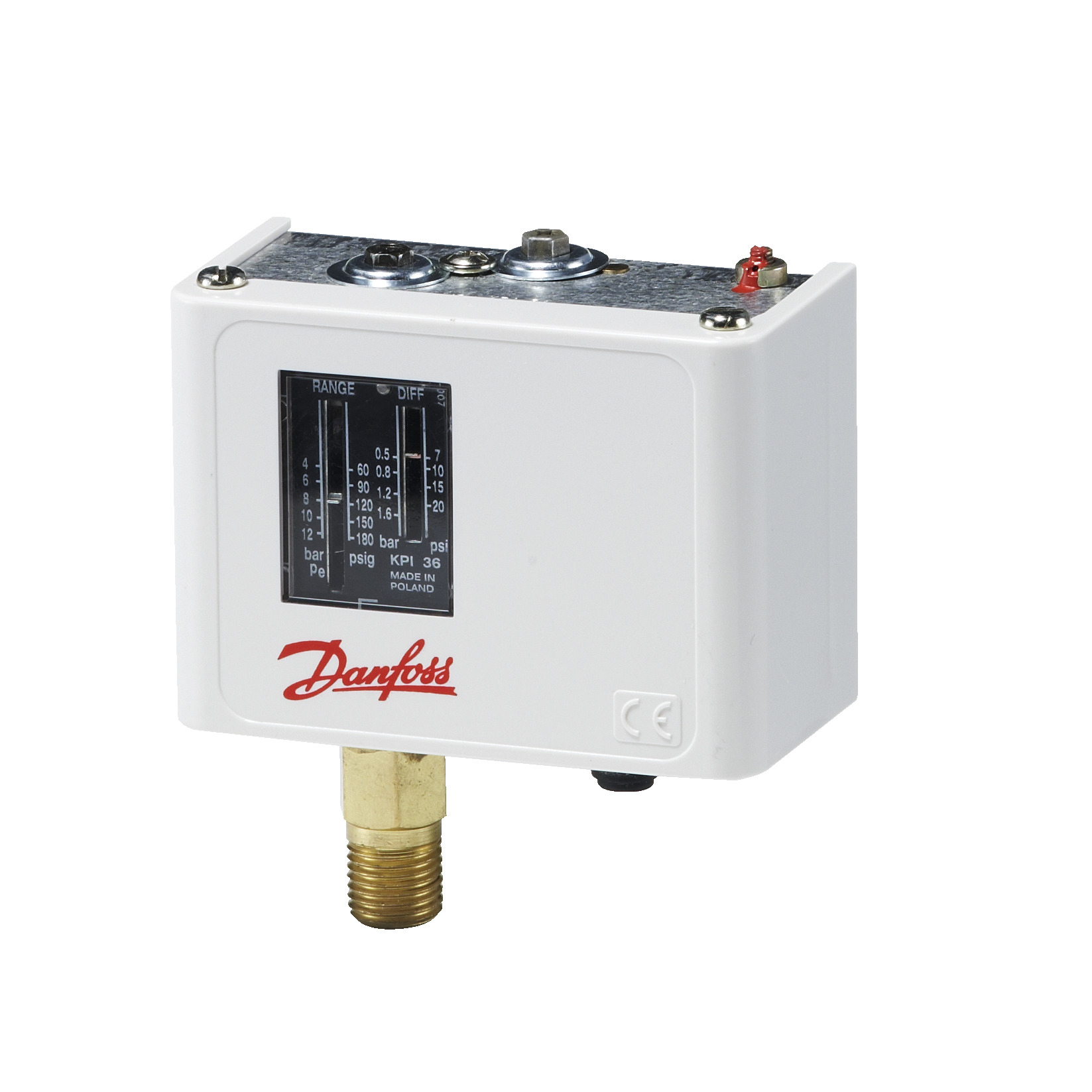 Danfoss KPI — реле давления для общепромышленного применения KPI 35 Реле давления (24 шт.) 060-132566  - Вид №17