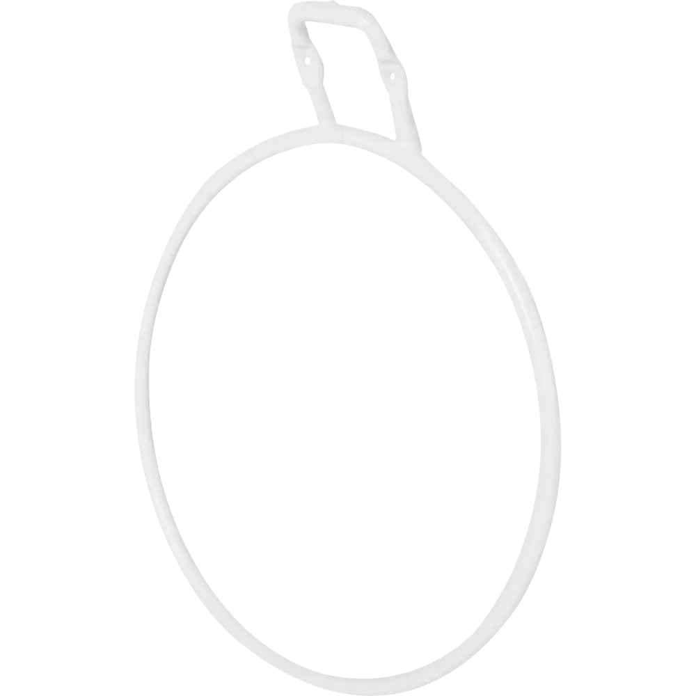 Держатель для полотенца Swensa Colors кольцо цвет белый STLM-2163337
