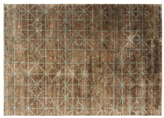 GAN Джутовый коврик с геометрическими мотивами Hand knotted sun-id-1454808 - Вид №1