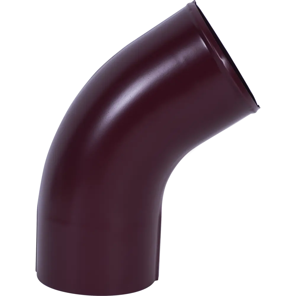 Колено сливное D90 мм цвет вишня ВЕГА STLM-2007056 - Вид №1