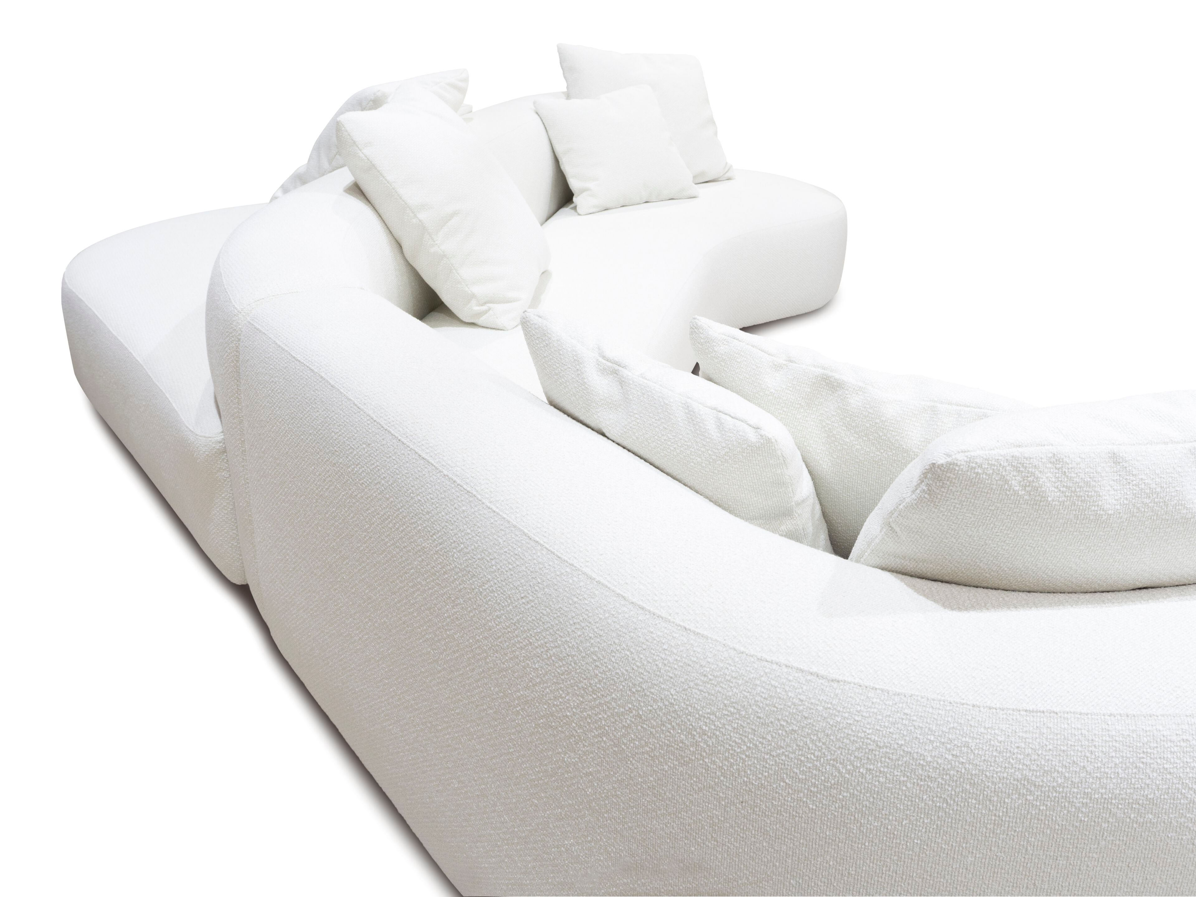 Изогнутый двухсторонний диван из ткани CREARTE COLLECTIONS LAB ORGANIC GAMMA ARCH-00065282 - Вид №6