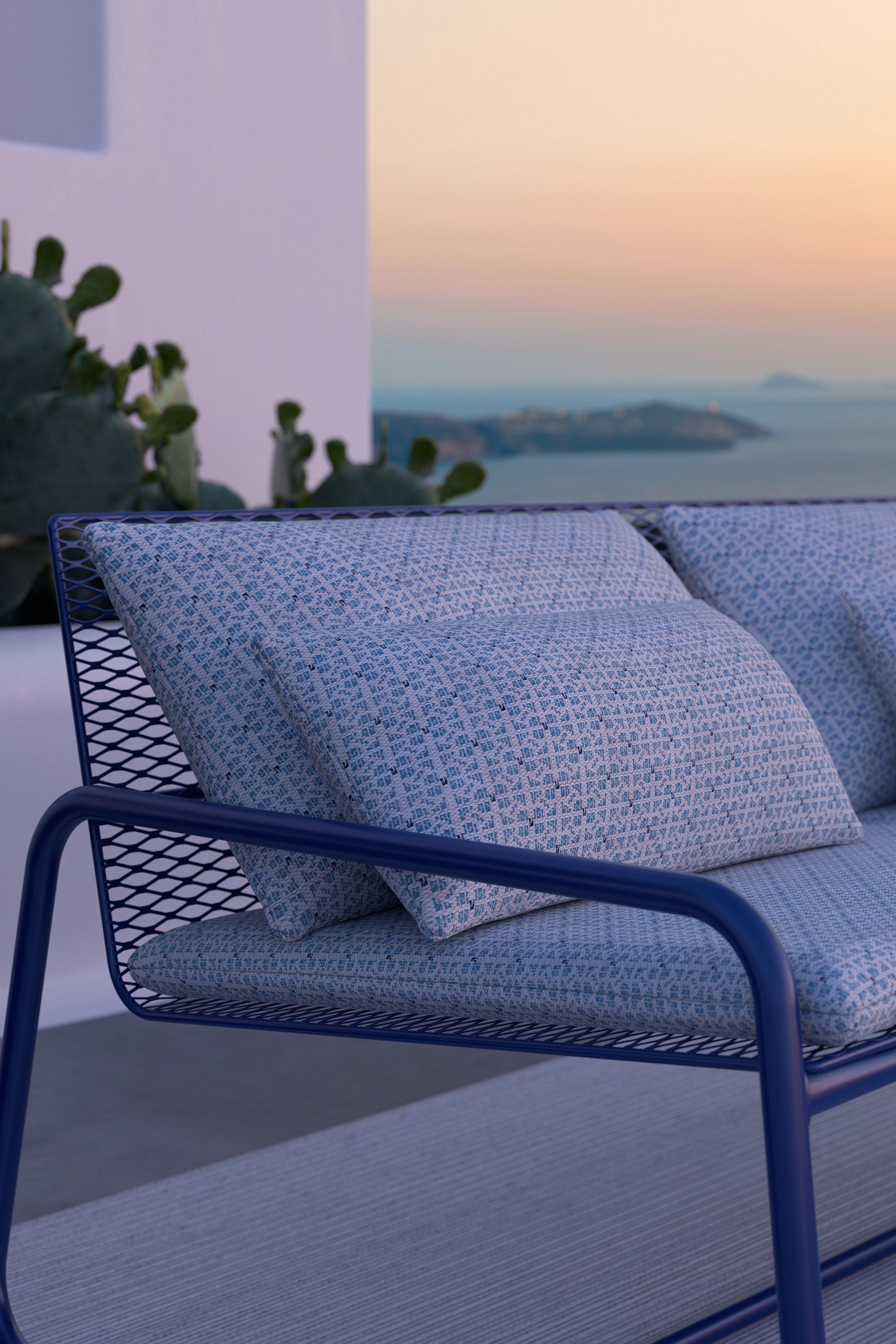 Металлический садовый стул с подлокотниками MEMEDESIGN Лолита ARCH-00027378 - Вид №6