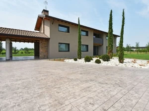 Isoplam Бетонный пол с печатным рисунком