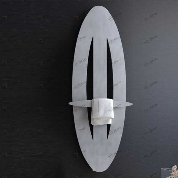 Hotech Дизайн-радиатор Prestige Collection Mies VDR отделка Brushed Aluminum MIESVDR