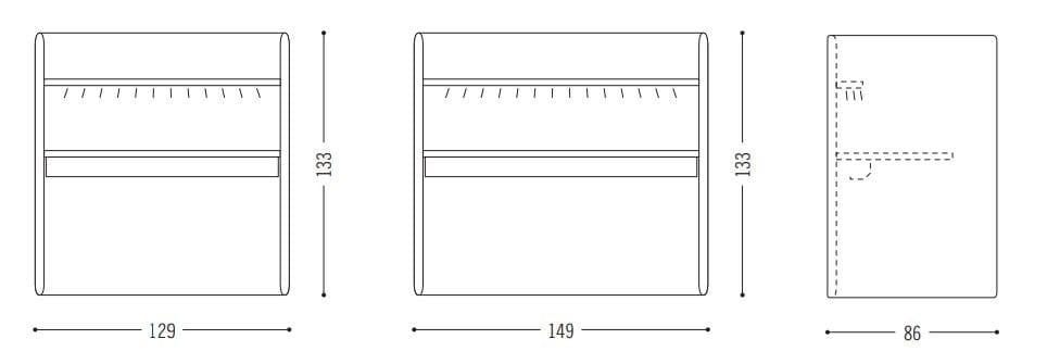 Рабочий стол из шпона с системой люверсов COR Floater ARCH-00076267 - Вид №2