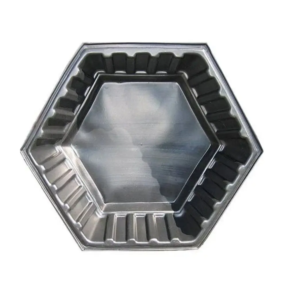 Клумба садовая Ромб малый 50x50x26 см цвет черный 87620865 STLM-2151013 Santreyd 