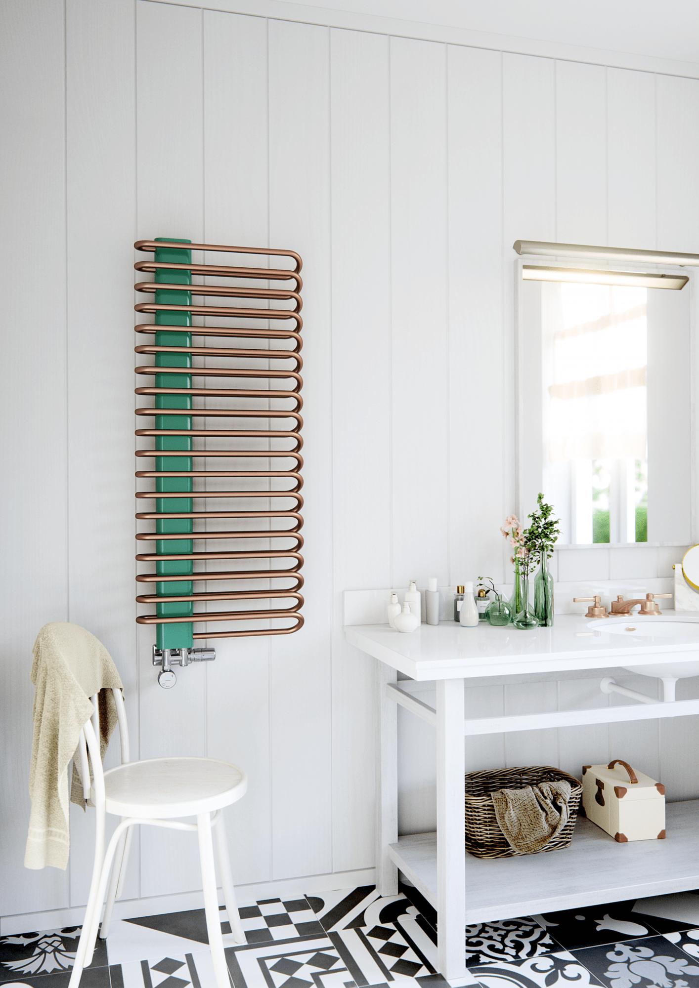 Полотенцесушители WGMIC078060 Michelle Terma 3.75  - Вид №3