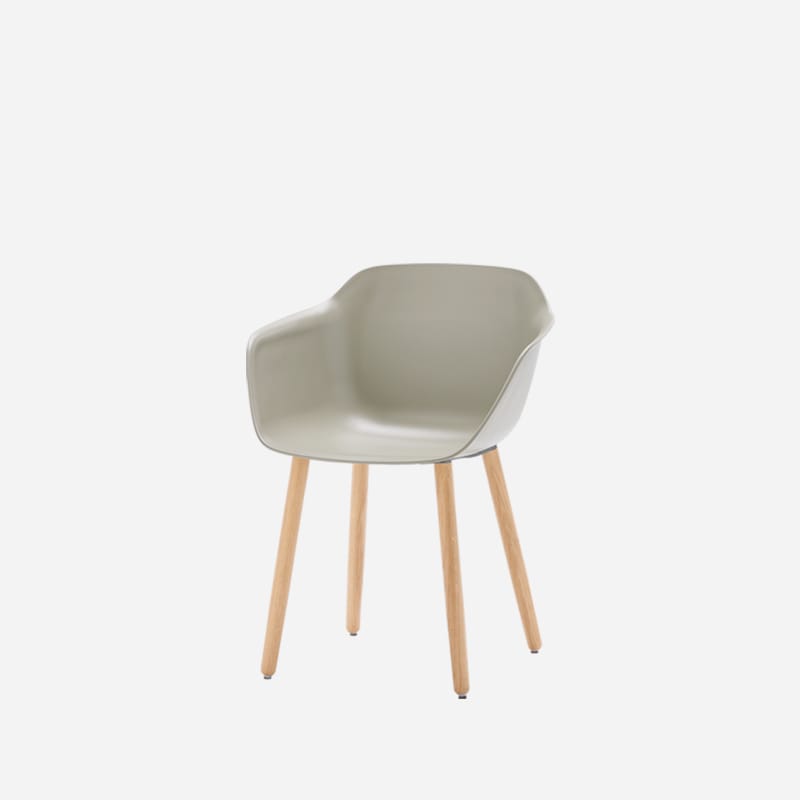 Полипропиленовый стул с подлокотниками INCLASS Taia ARCH-00022220 - Вид №2