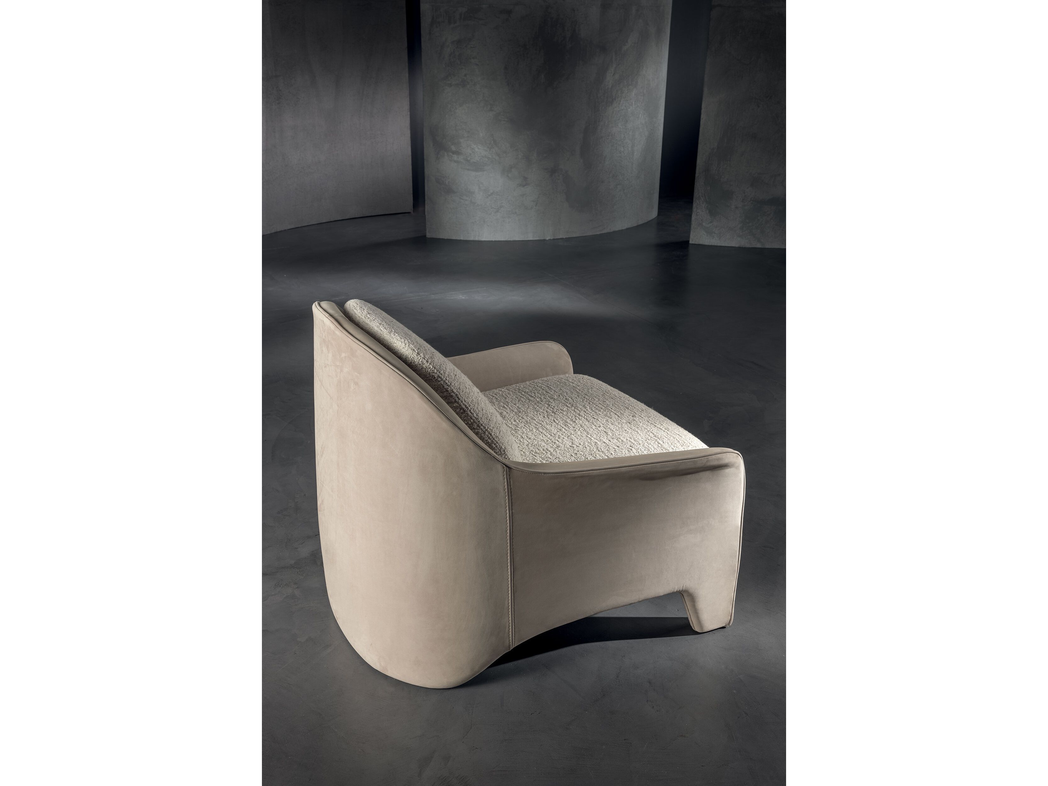 Тканевое кресло с подлокотниками Longhi Blooming ARCH-00083259 - Вид №2