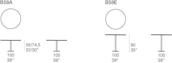 Paola Lenti Круглый журнальный столик с регулируемой высотой Giro sun-id-1366817 - Вид №6