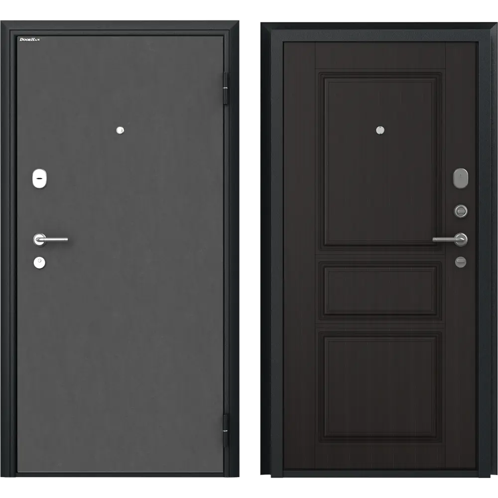 Дверь входная металлическая Премиум New 88x205 см правая венге классик 88946962 STLM-2084353 DOORHAN 