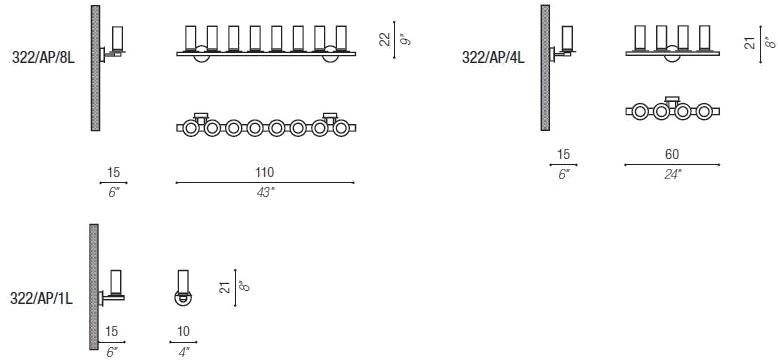Aiardini Настенный светильник из дутого стекла ручной работы Roxanne sun-id-1385177 - Вид №2