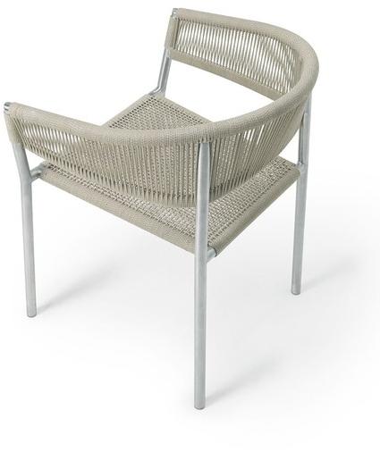 Ethimo Штабелируемый садовый стул из веревки Kilt Kisa00cg0 - Вид №3