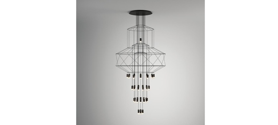 040519 Люстра Vibia Wireflow - Вид №5