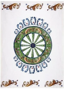 The NapKing Льняное кухонное полотенце Siciliam