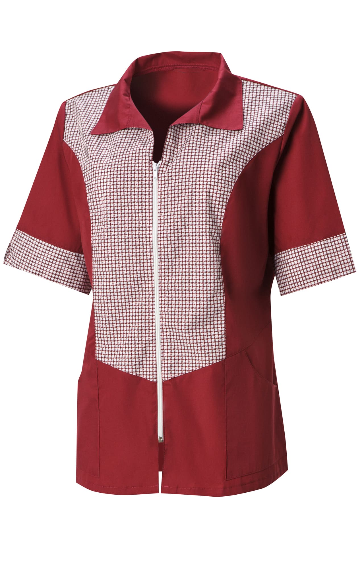 66106 Костюм "Грация" бордо  Одежда для обслуживающего персонала  размер 60 Спецодежда  - Вид №1