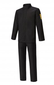 5028040 Костюм молескиновый от повышенных температур черный  Сварщик размер 52-54/182-188