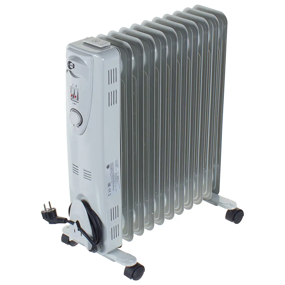 Обогреватель масляный Equation с механическим термостатом, 2500 Вт, 11 секций STLM-2159136