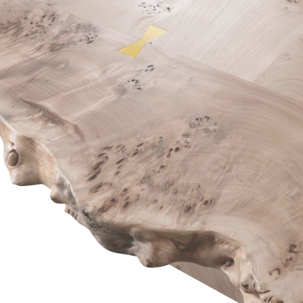 HT360 Стол Waney Edge из капа Mappa ijlbrown  - Вид №5